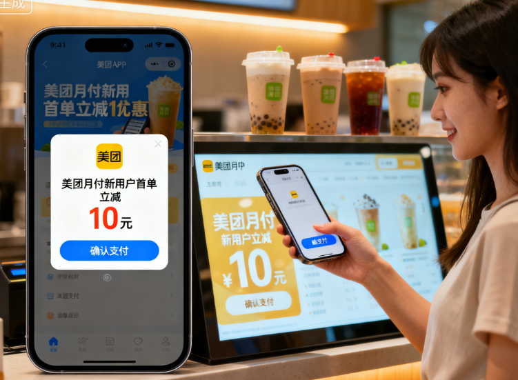 美团月付如何变成现金