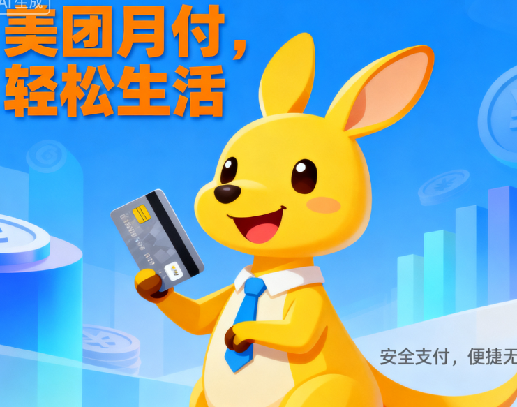 美团月付的扫码换现方法